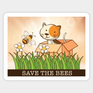 Save The Bees Sticker